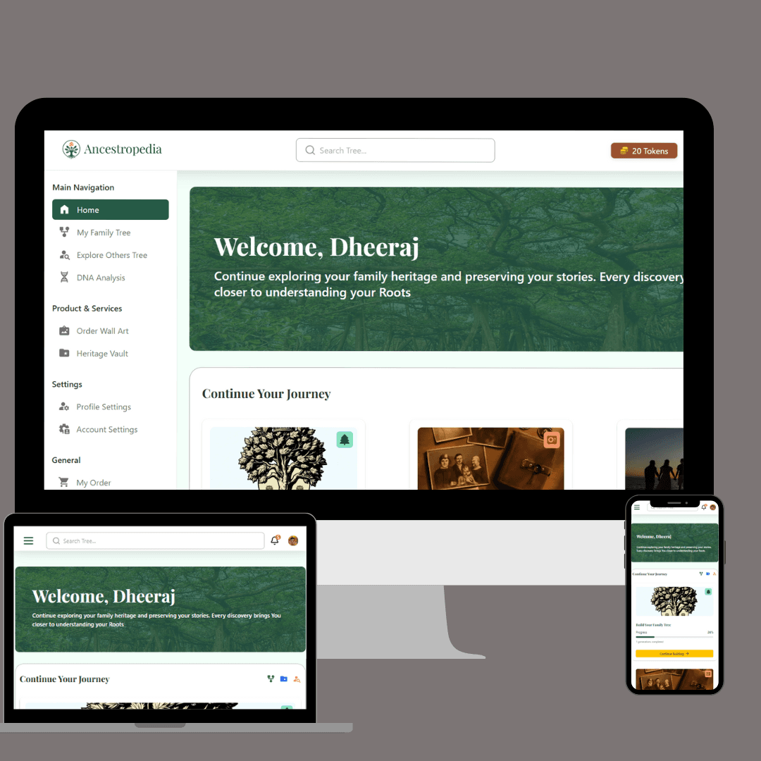 Ancestropedia project screenshot