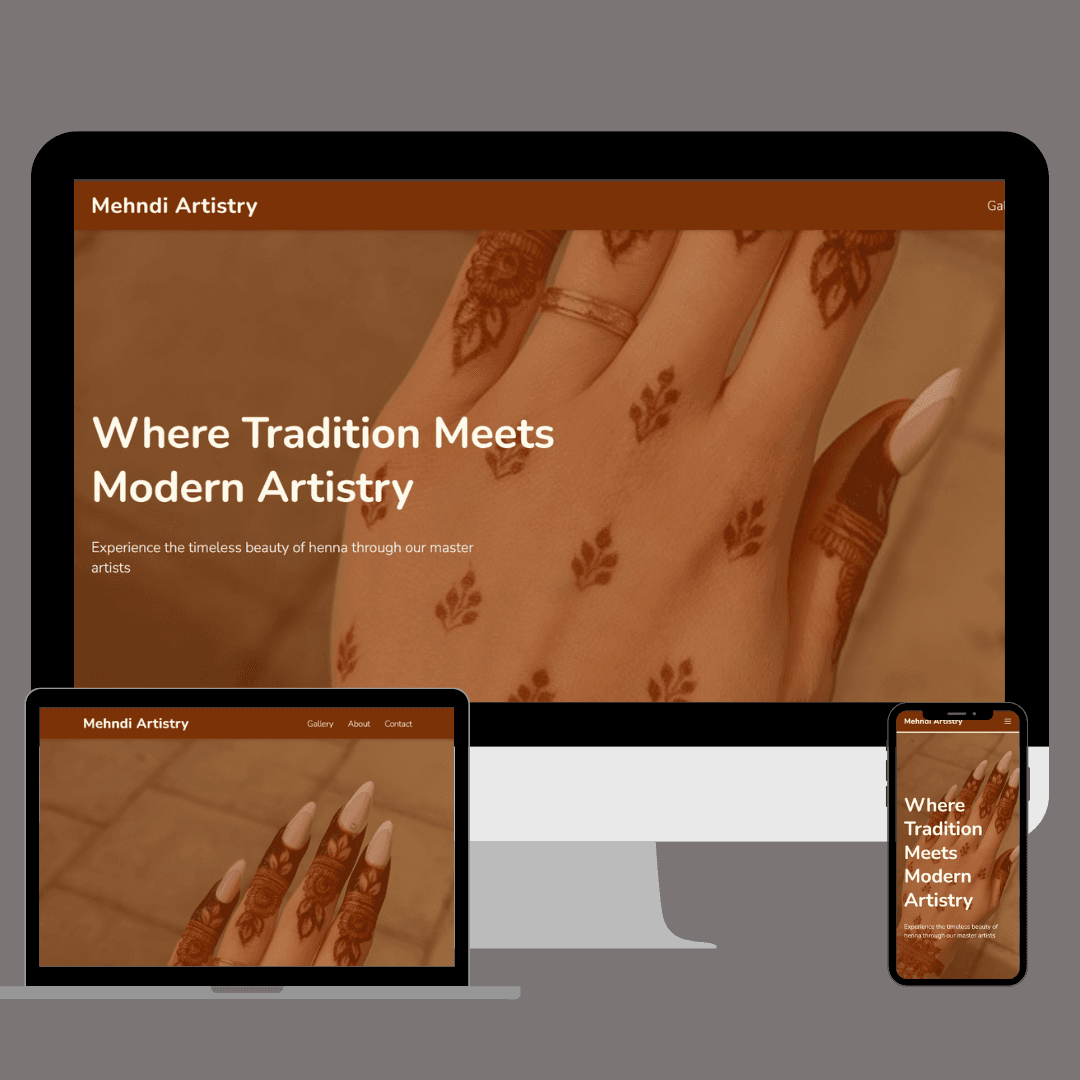 Mehndi Art project screenshot